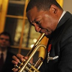 Portrait of Wynton Marsalis