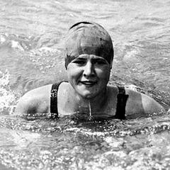 Portrait of Gertrude Ederle