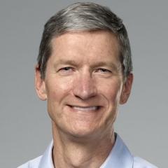 Portrait of Tim Cook