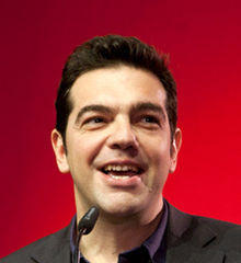 Portrait of Alexis Tsipras