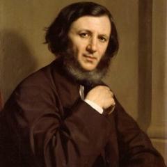 Portrait of Robert Browning