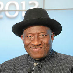 Portrait of Goodluck Jonathan