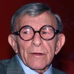 Portrait of George Burns