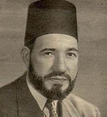 Portrait of Hassan al-Banna