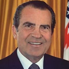 Portrait of Richard M Nixon