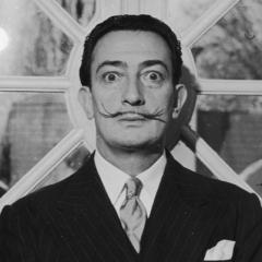 Portrait of Salvador Dali