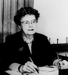 Portrait of Ethel Percy Andrus