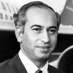 Portrait of Zulfikar Ali Bhutto