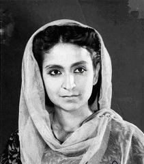 Portrait of Amrita Pritam