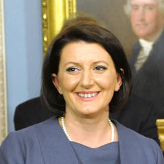 Portrait of Atifete Jahjaga