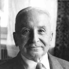 Portrait of Ludwig von Mises