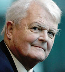 Portrait of Bruce Kent