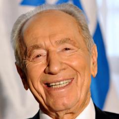 Portrait of Shimon Peres