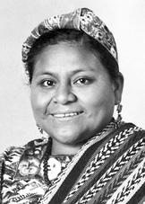 Portrait of Rigoberta Menchu