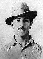 Portrait of Bhagat Singh
