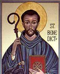 Portrait of Benedict of Nursia