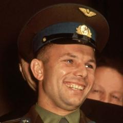 Portrait of Yuri Gagarin