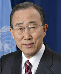 Portrait of Ban Ki-moon