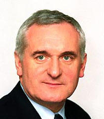 Portrait of Bertie Ahern