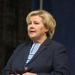 Portrait of Erna Solberg