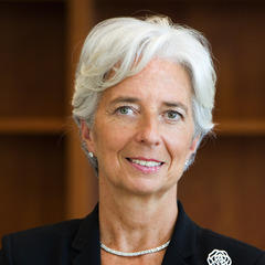 Portrait of Christine Lagarde