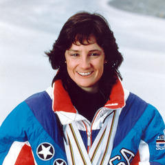 Portrait of Bonnie Blair