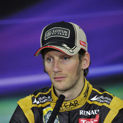 Portrait of Romain Grosjean