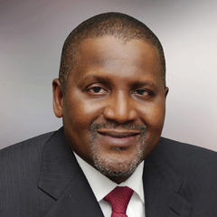 Portrait of Aliko Dangote