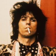 Portrait of Keith Richards