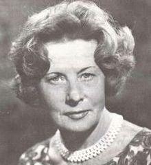 Portrait of Barbara Castle, Baroness Castle of Blackburn