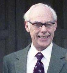 Portrait of Denis Thatcher