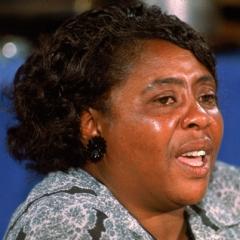 Portrait of Fannie Lou Hamer