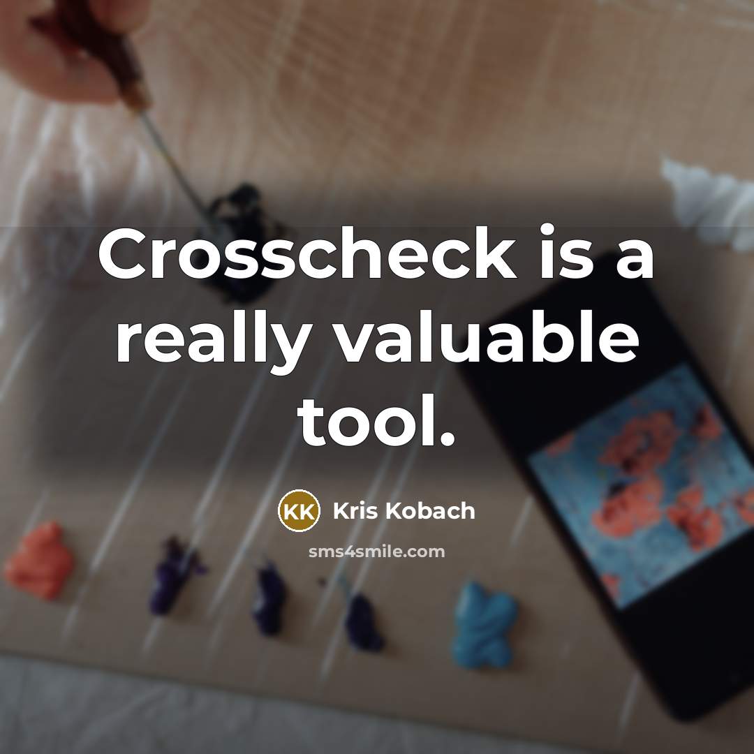 “Crosscheck is a really valuable tool.” quote by Kris Kobach