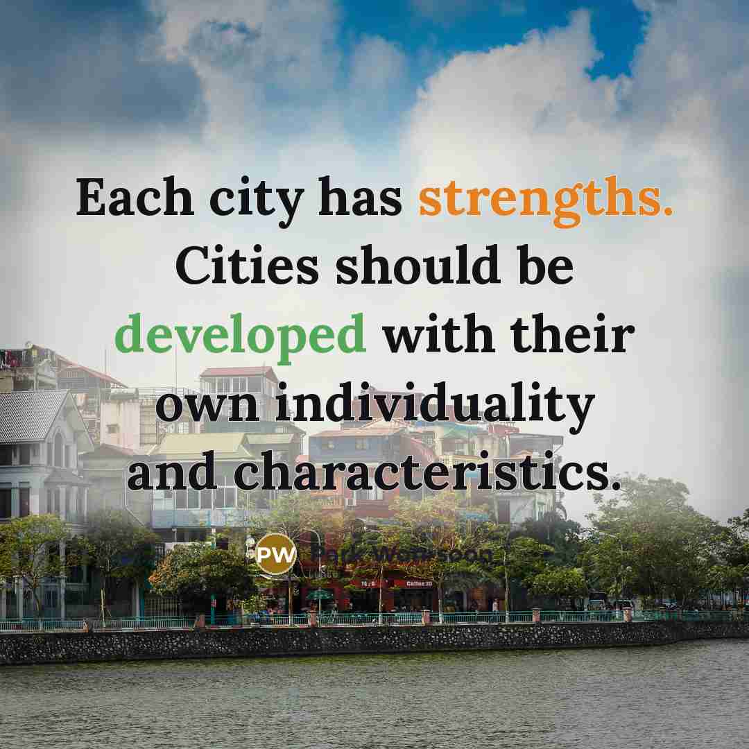 “Each city has strengths. Cities should be developed with their own individuality and characteristics.” quote by Park Won-soon