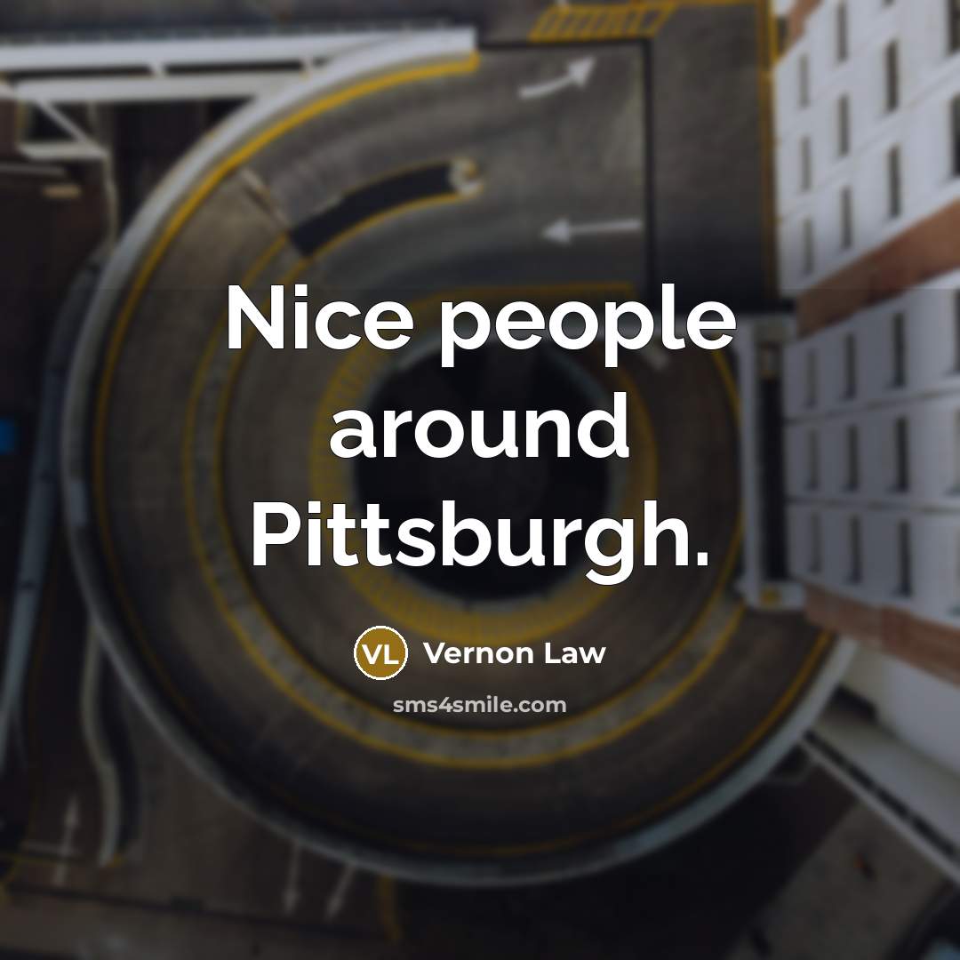 “Nice people around Pittsburgh.” quote by Vernon Law