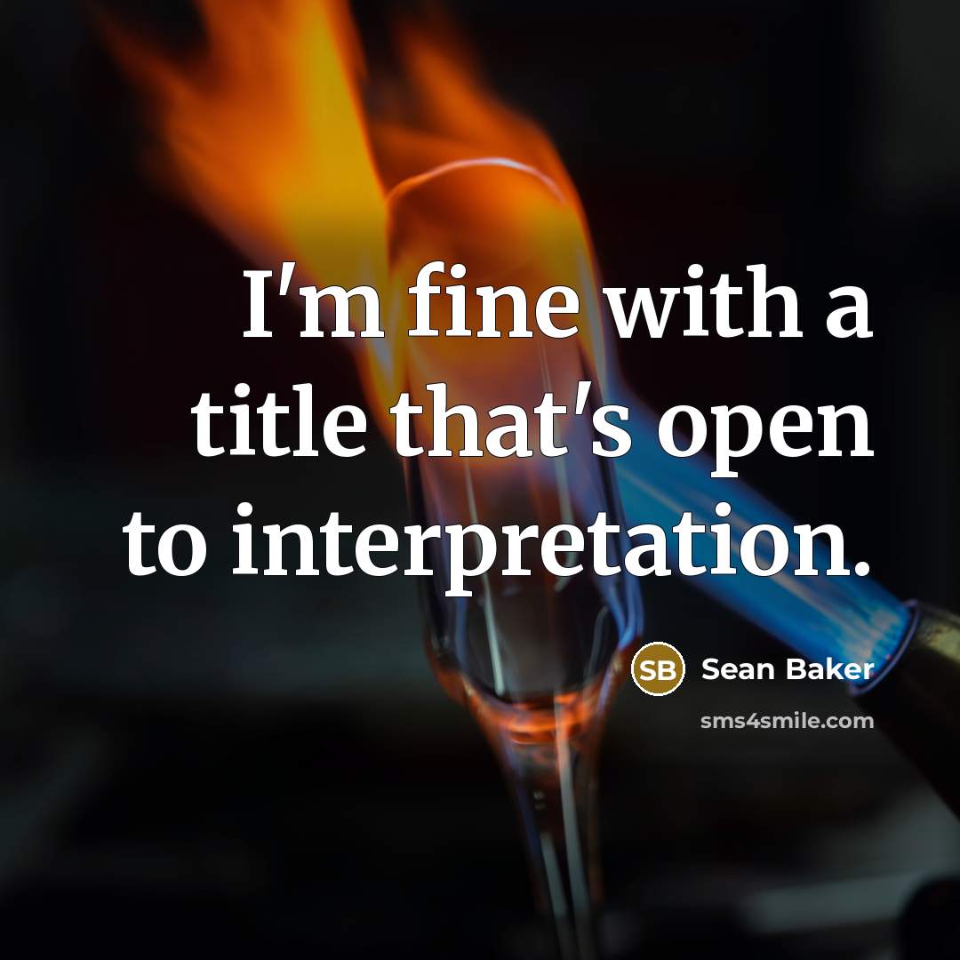 “I'm fine with a title that's open to interpretation.” quote by Sean Baker