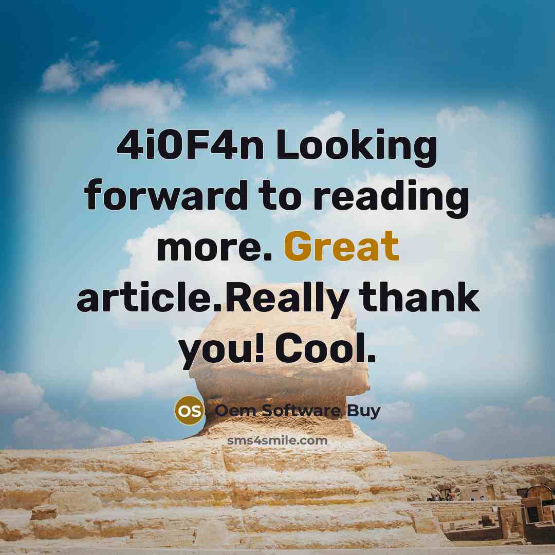 “4i0F4n Looking forward to reading more. Great article.Really thank you! Cool.” quote by Oem Software Buy