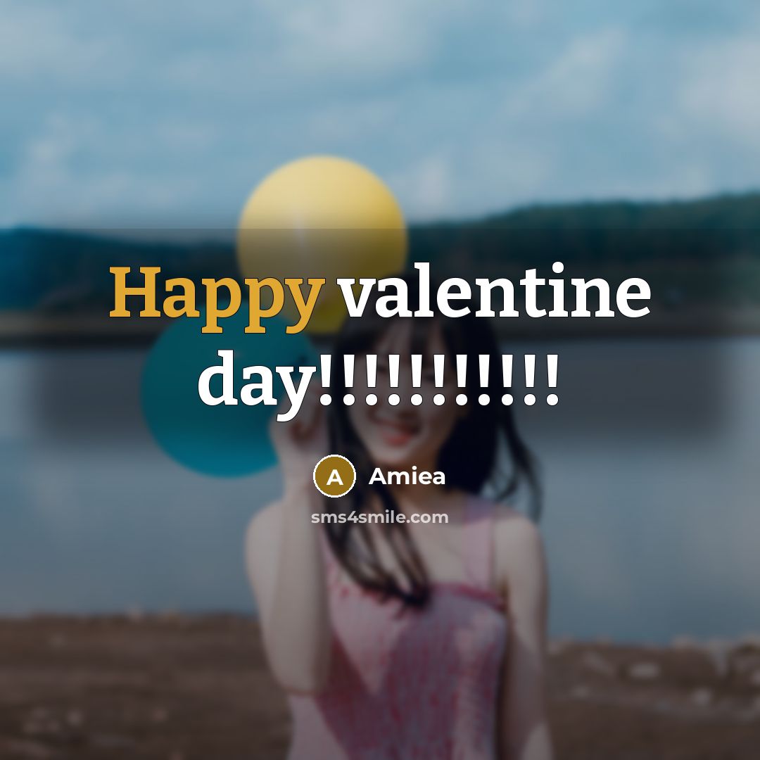 “Happy valentine day!!!!!!!!!!!” quote by Amiea