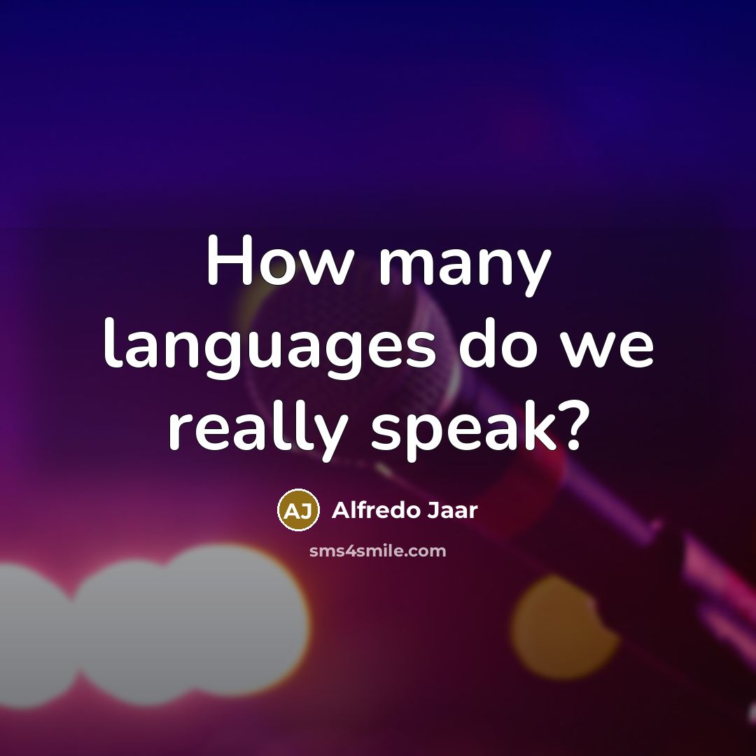 “How many languages do we really speak?” quote by Alfredo Jaar