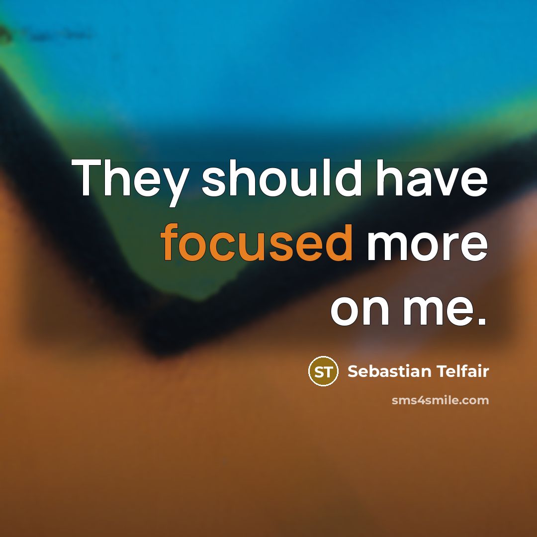 “They should have focused more on me.” quote by Sebastian Telfair