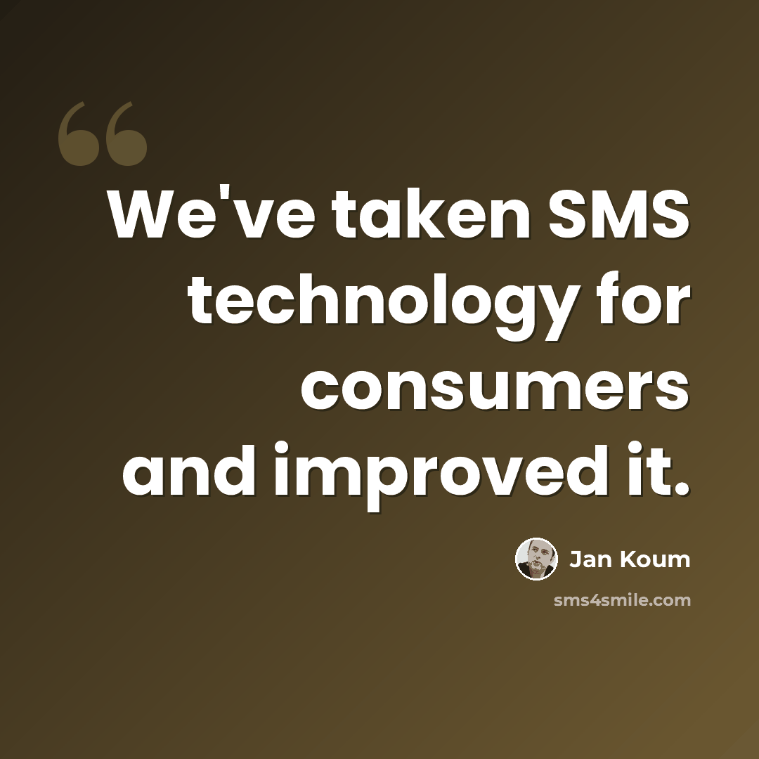 “We've taken SMS technology for consumers and improved it.” quote by Jan Koum