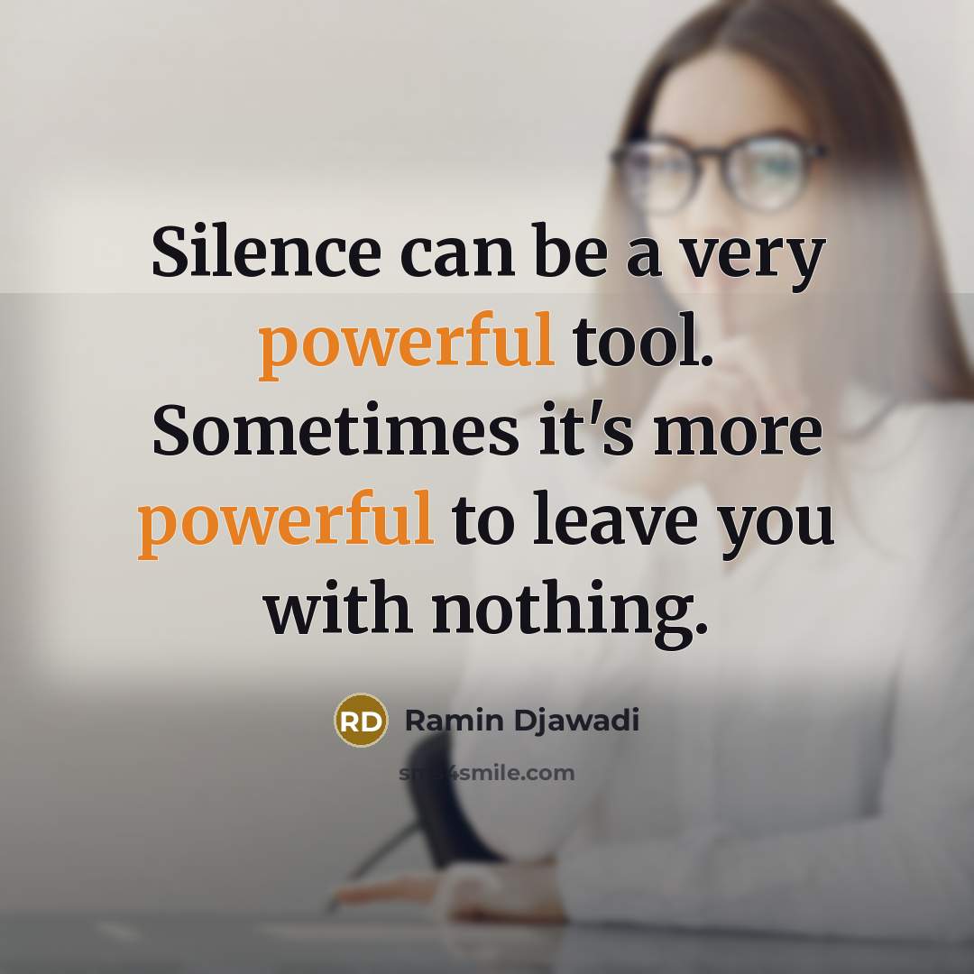 “Silence can be a very powerful tool. Sometimes it's more powerful to leave you with nothing.” quote by Ramin Djawadi
