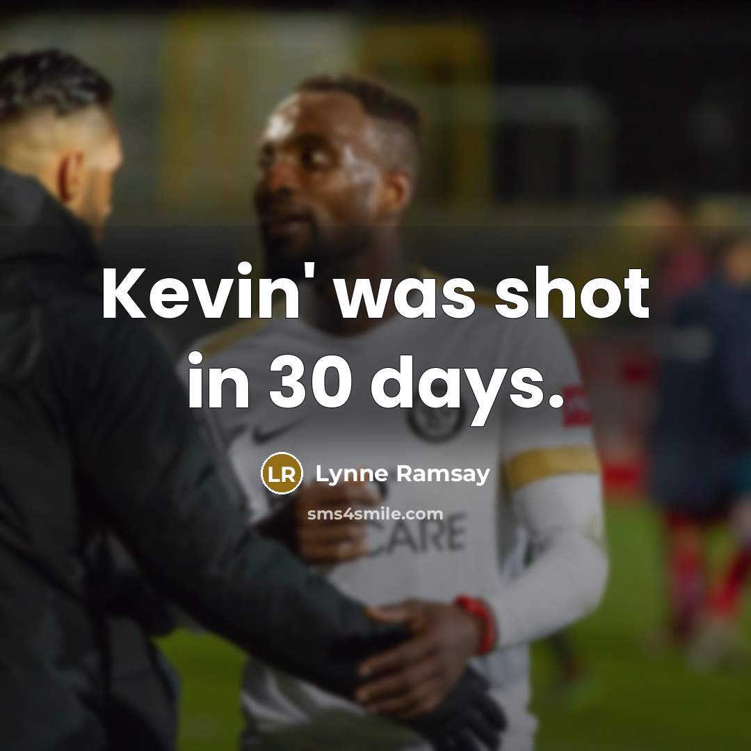 “Kevin' was shot in 30 days.” quote by Lynne Ramsay