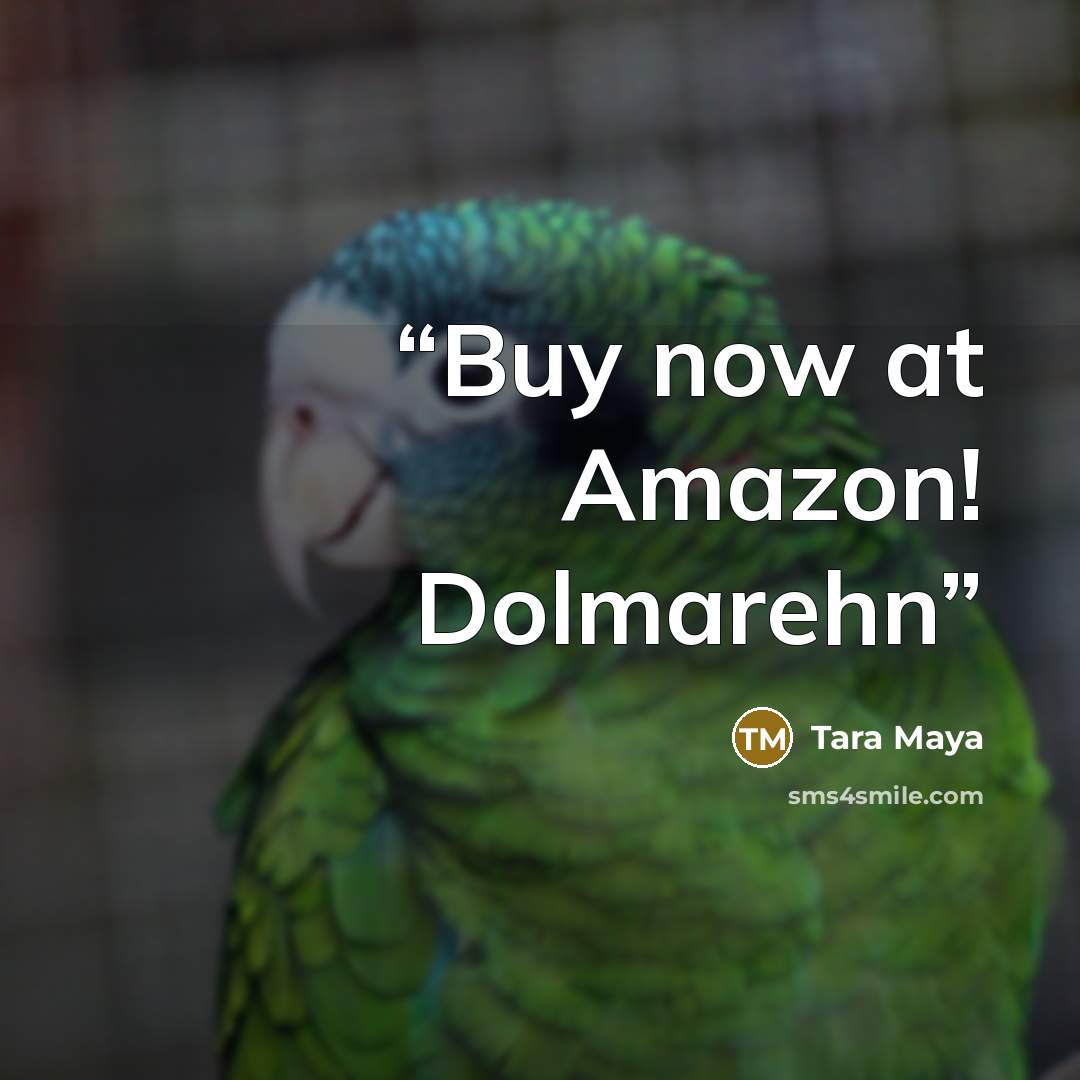 “Buy now at Amazon! Dolmarehn” quote by Tara Maya