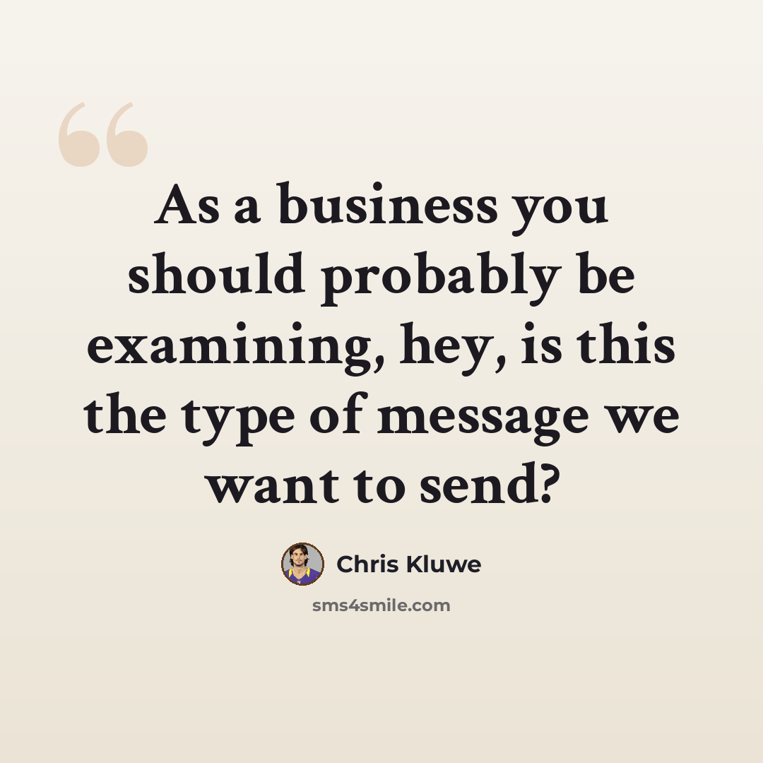 “As a business you should probably be examining, hey, is this the type of message we want to send?” quote by Chris Kluwe