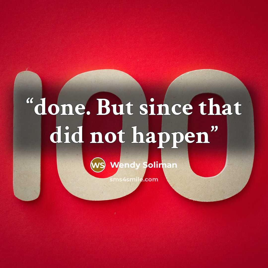 “done. But since that did not happen” quote by Wendy Soliman