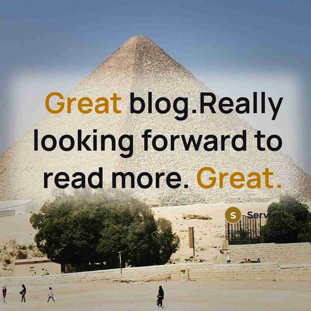 “Great blog.Really looking forward to read more. Great.” quote by Service