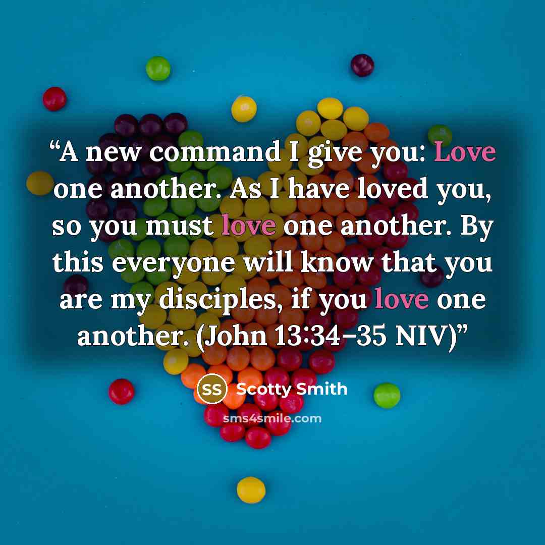 “A new command I give you: Love one another. As I have loved you, so you must love one another. By this everyone will know that you are my disciples, if you love one another. (John 13:34–35 NIV)” quote by Scotty Smith
