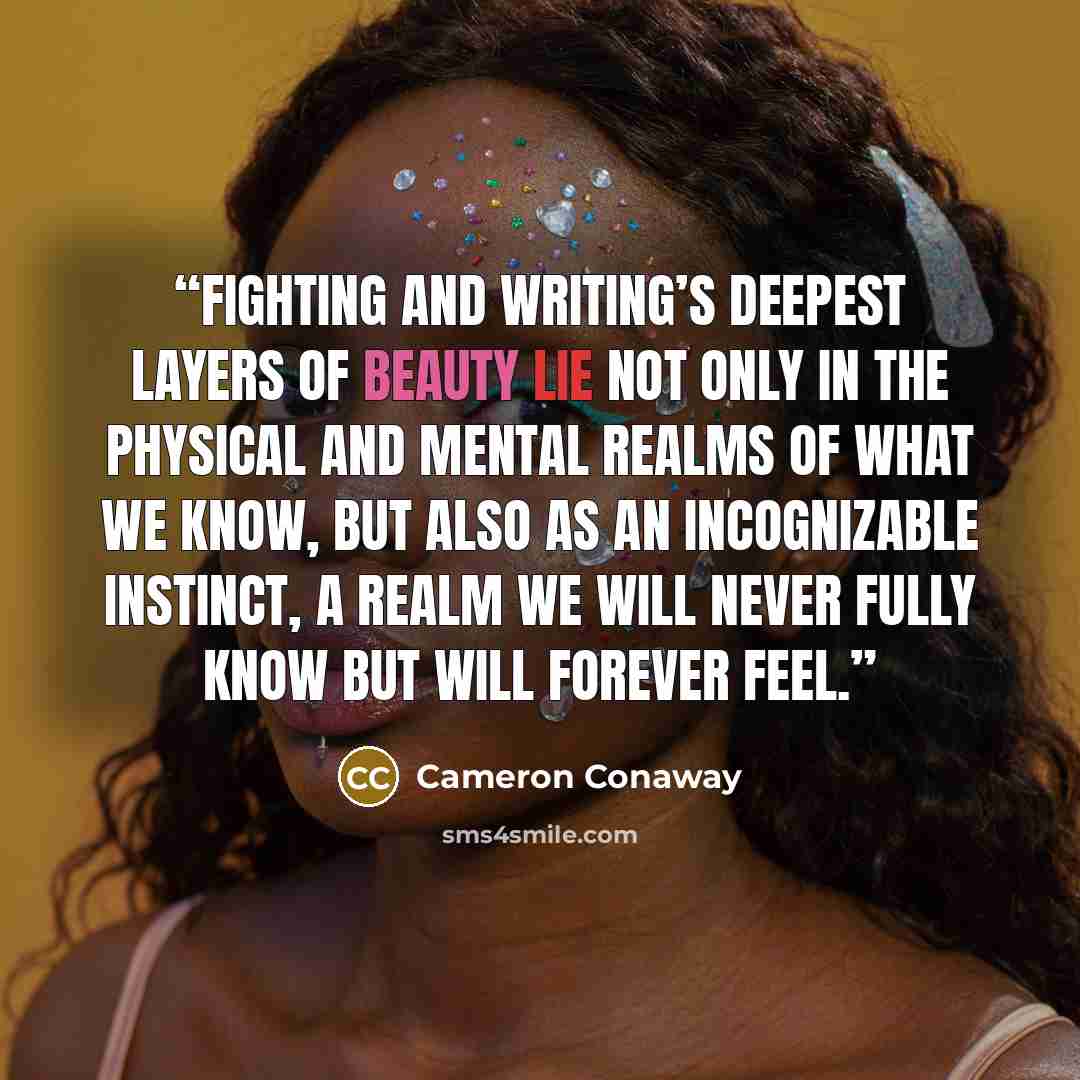 “Fighting and writing’s deepest layers of beauty lie not only in the physical and mental realms of what we know, but also as an incognizable instinct, a realm we will never fully know but will forever feel.” quote by Cameron Conaway