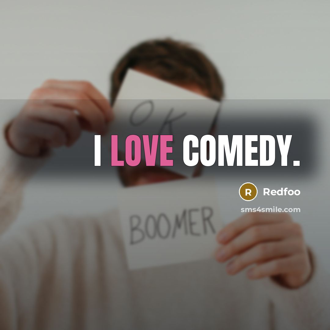“I love comedy.” quote by Redfoo